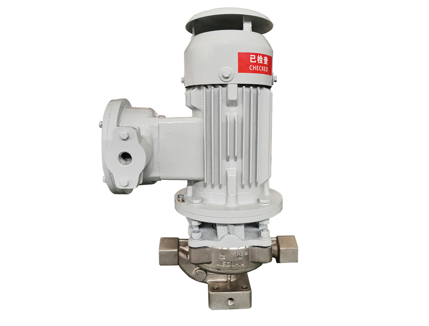 JIEGUAN G25-125-4系列船用立式单级管道离心泵